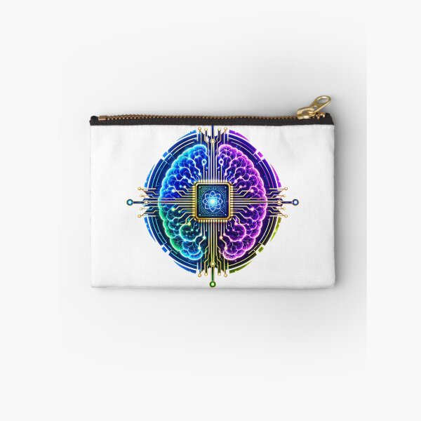 Item preview, Neon AI Brain Circuit designed and sold by syotos-ai.