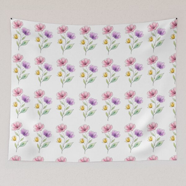 Item preview, Minimal Watercolor Botanical Bloom designed and sold by FAZ-DESIGNS.