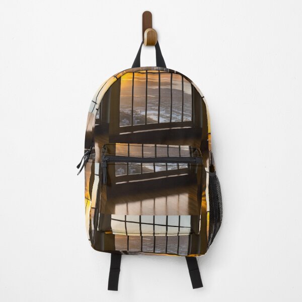 Item preview, Architecture - Window on the City, Golden and Minimalist Sunset designed and sold by Reverso-Design.