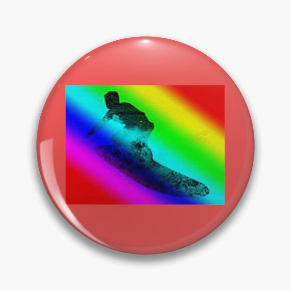 Item preview, Surfing thru the life ,surfing person on rainbow colours  designed and sold by wallartofmio.