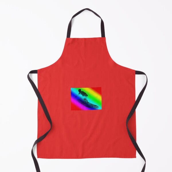 Item preview, Surfing thru the life ,surfing person on rainbow colours designed and sold by wallartofmio.