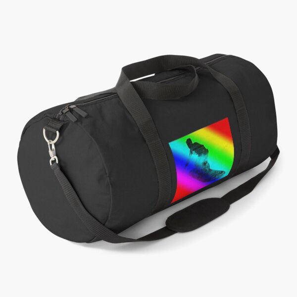 Item preview, Surfing thru the life ,surfing person on rainbow colours  designed and sold by wallartofmio.