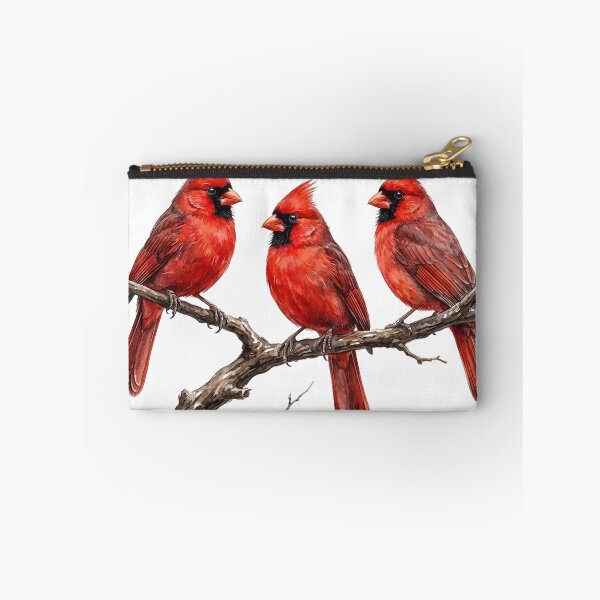 Item preview, Three Red Cardinals  designed and sold by Roy & Tiffany.