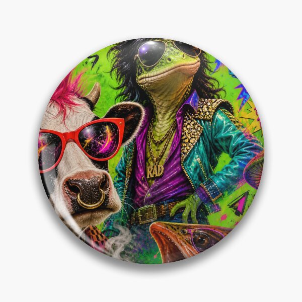 Item preview, Psychedelic Chaos Crew – Neon Surreal Streetwear Design designed and sold by Jandedan.