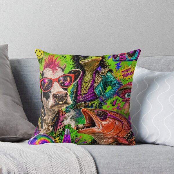 Item preview, Psychedelic Chaos Crew – Neon Surreal Streetwear Design designed and sold by Jandedan.