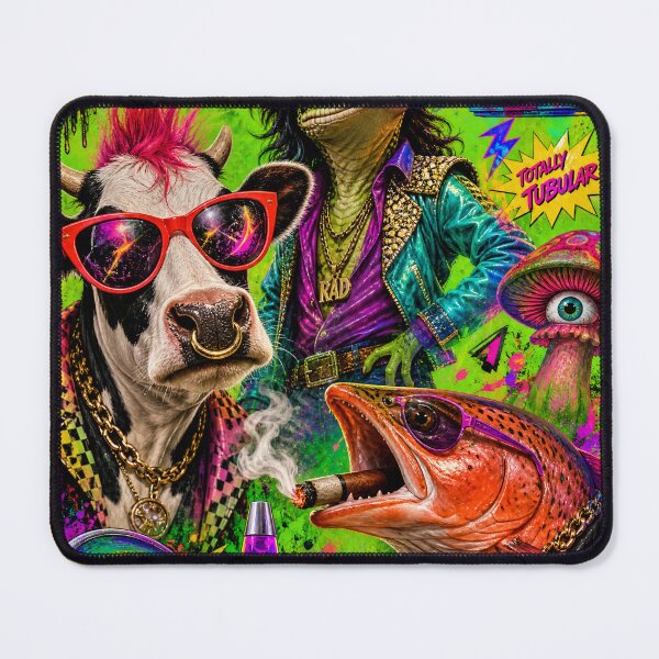 Item preview, Psychedelic Chaos Crew – Neon Surreal Streetwear Design designed and sold by Jandedan.