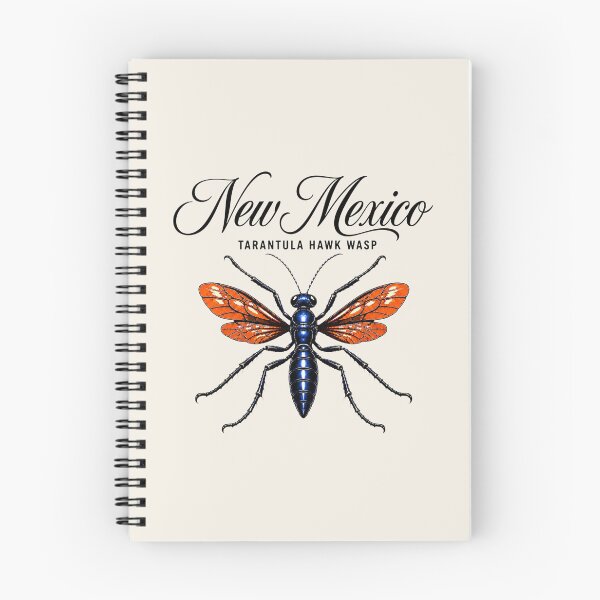 Item preview, New Mexico Tarantula Hawk Wasp Retro Poster designed and sold by The-Drip-Studio.