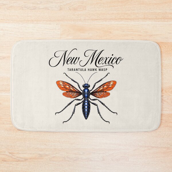 Item preview, New Mexico Tarantula Hawk Wasp Retro Poster designed and sold by The-Drip-Studio.