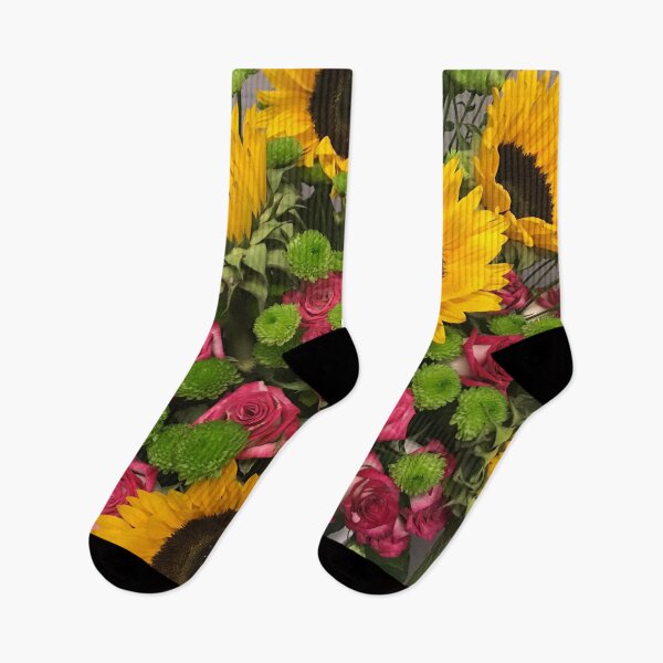 Item preview, Sunflowers and Red Roses Art Photo  designed and sold by DEC02.