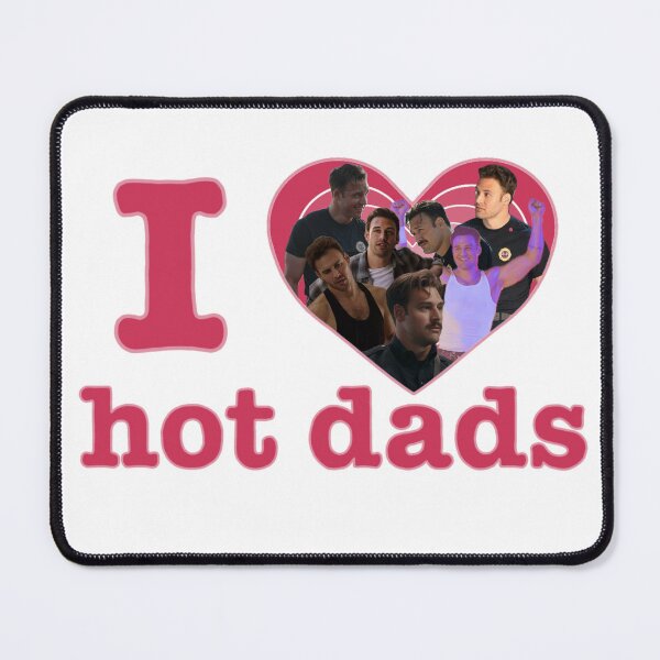 Item preview, I Love Hot Dads Eddie Diaz designed and sold by carrie-does-art.