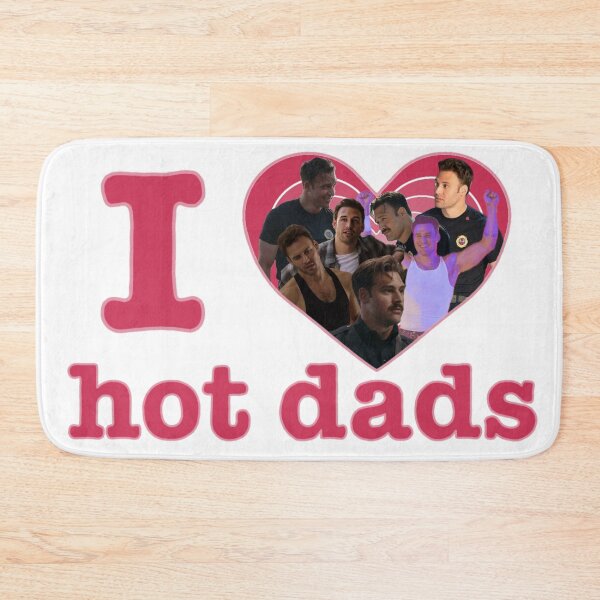 Item preview, I Love Hot Dads Eddie Diaz designed and sold by carrie-does-art.