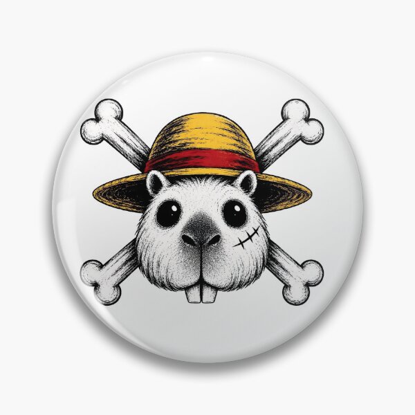Item preview, pirate capybara designed and sold by ArtyStocks.