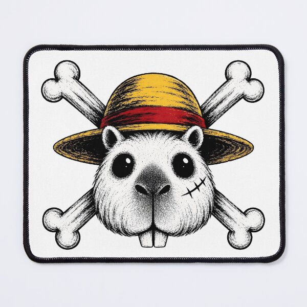 Item preview, pirate capybara designed and sold by ArtyStocks.