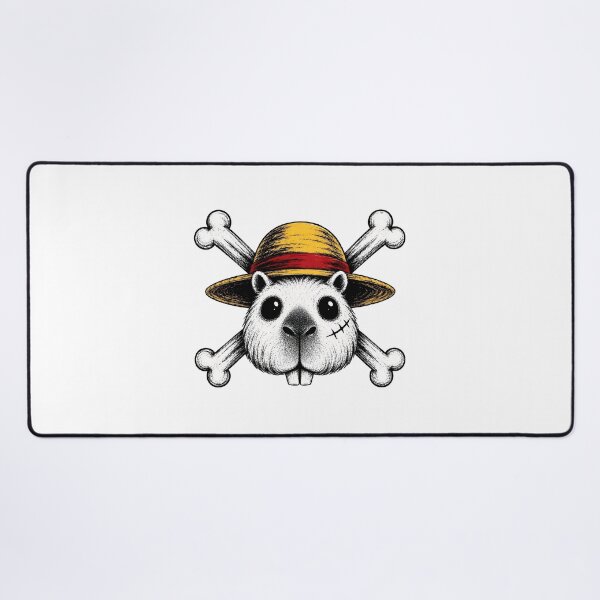 Item preview, pirate capybara designed and sold by ArtyStocks.