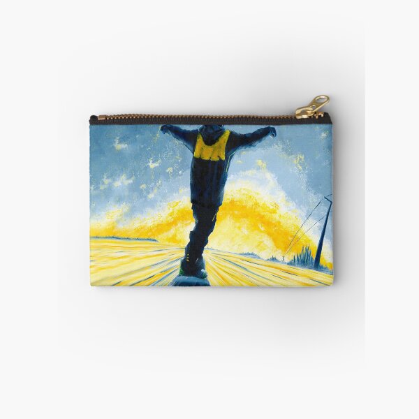 Item preview, Salute the Sun | Snowboard Sunset Painting | Mountain Adventure Artwork | Shred Art designed and sold by Shred Art Studio.
