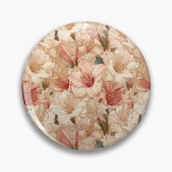 Item preview, Whimsical Amaryllis Texture  - Birth Flower Pattern   - Sympathy Gifts designed and sold by RoyalStarsPatts.