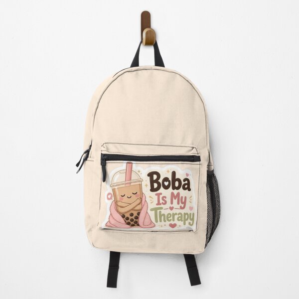 Item preview, Boba Is My Therapy Kawaii Sticker designed and sold by Stylestickers55.