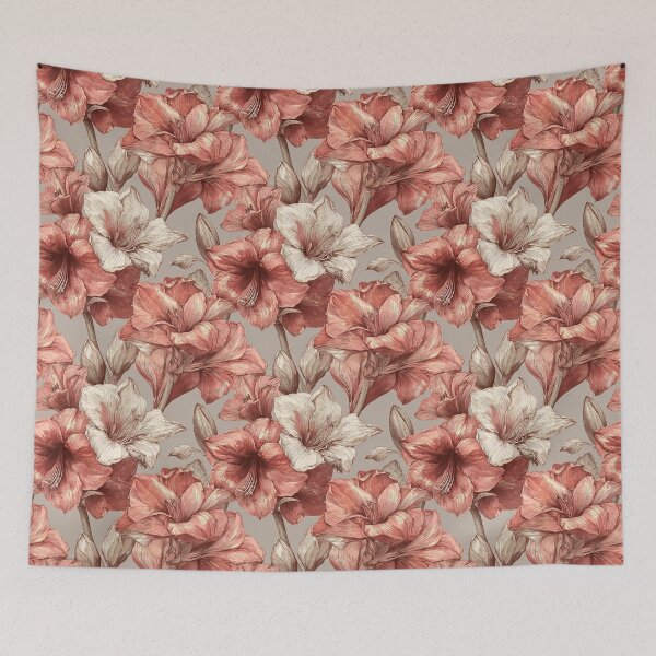 Item preview, Petaled Amaryllis - Hawaiian Flower Pattern   - Thank You Gifts designed and sold by RoyalStarsPatts.