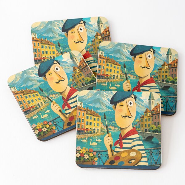 Item preview, Annecy France Vintage Travel Poster | Retro French Alps Art  designed and sold by LeQuirks.