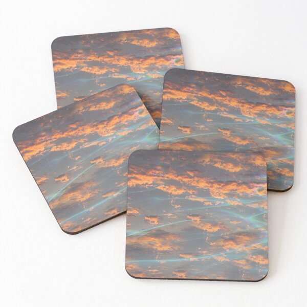 Item preview, Iridescent Lights in Cloudy Sky designed and sold by sadeelisha.art.