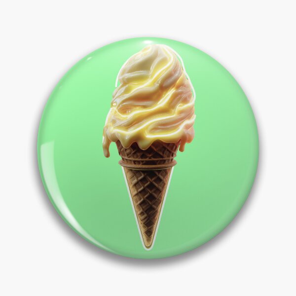 Item preview, Neon Lemon Ice Cream Glow Cone v2 designed and sold by daila70.