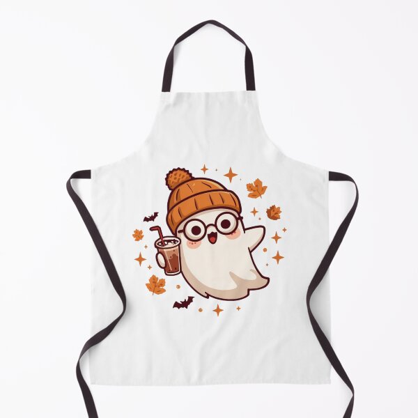 Item preview, Funny Coffee Addict Ghost Cute Halloween Caffeine Lover Gift designed and sold by KhadijaBatool38.