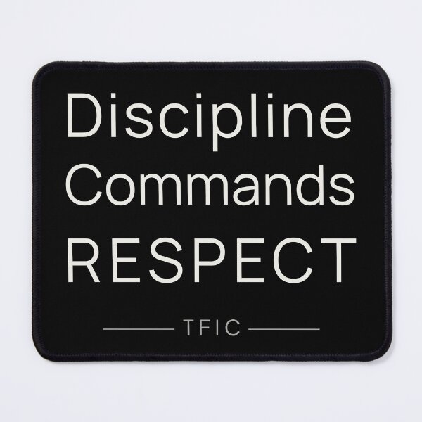 Item preview, Discipline Commands Respect Shirt designed and sold by TFICBrand.