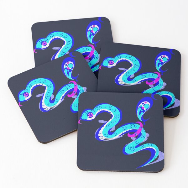 Item preview, Electric Wave Snake designed and sold by Cozysmatsh.