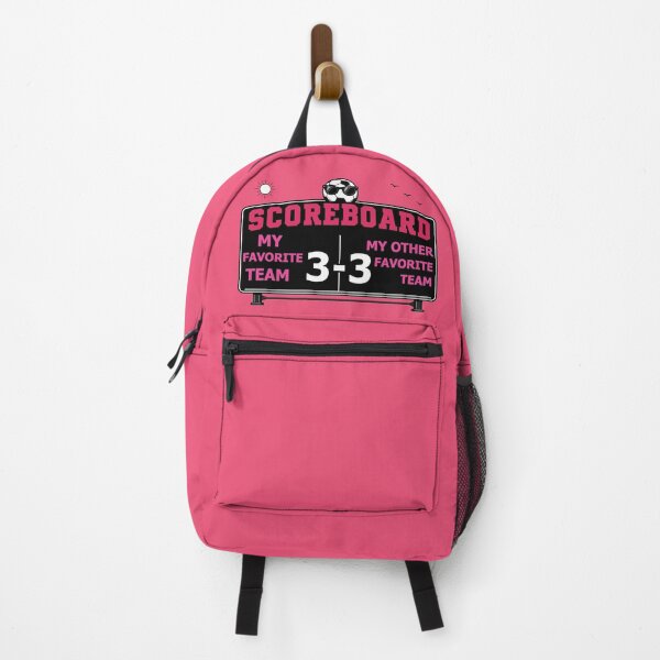 Item preview, Soccer Scoreboard Humor for the Indecisive Soccer Fan - Pink designed and sold by Beachy.