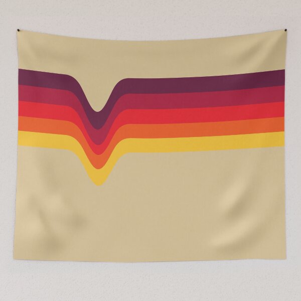 Item preview, 70s 70’s Stripes Brown Red Yellow designed and sold by ShamusSleuth.