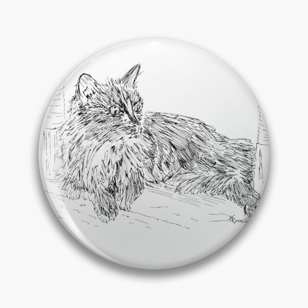 Item preview, Pen and Ink  "Watchful"  designed and sold by Deromilly.