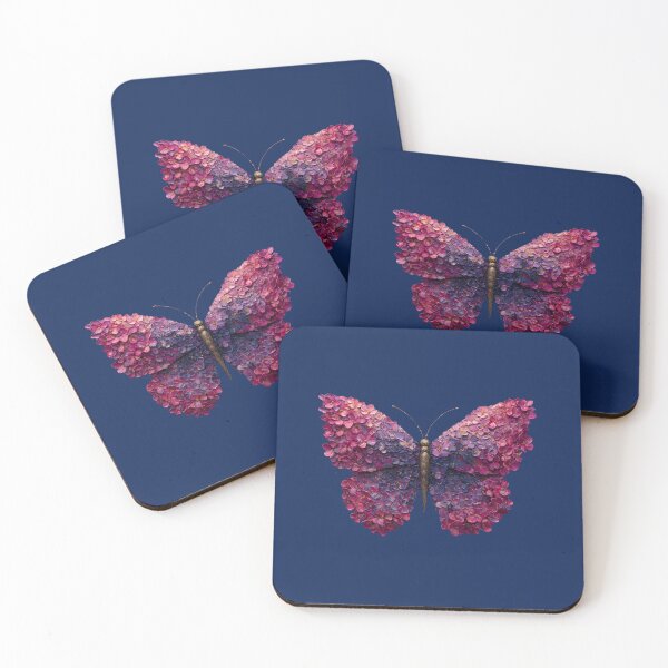 Item preview, Magenta butterfly art v2 designed and sold by daila70.