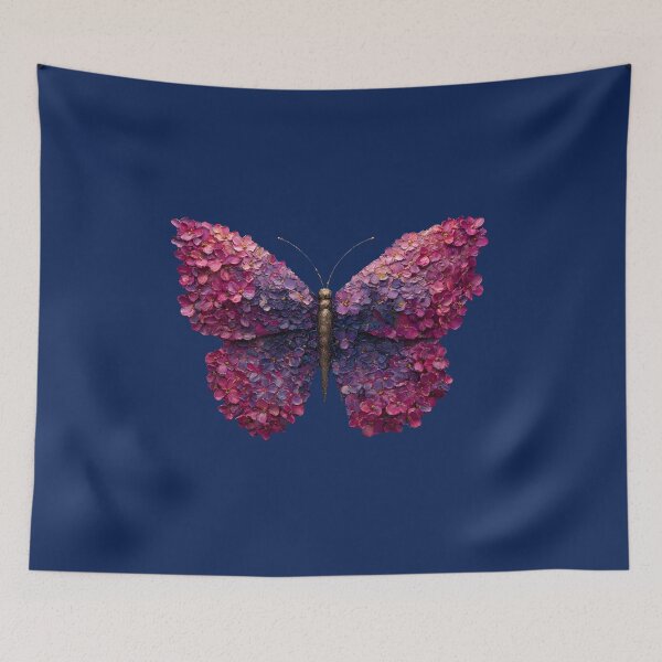 Item preview, Magenta butterfly art v2 designed and sold by daila70.