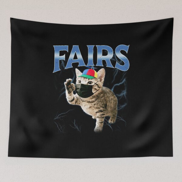 Item preview, Funny Bootleg Style Fairs Meme Cat Propeller Hat Funny Art designed and sold by elderberry.