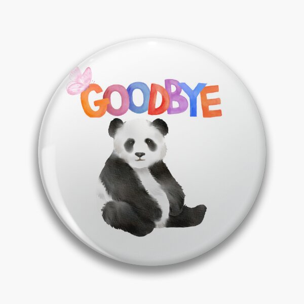 Item preview, Goodbye Panda Cute Animal designed and sold by ZibariLehat.