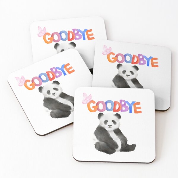 Item preview, Goodbye Panda Cute Animal designed and sold by ZibariLehat.