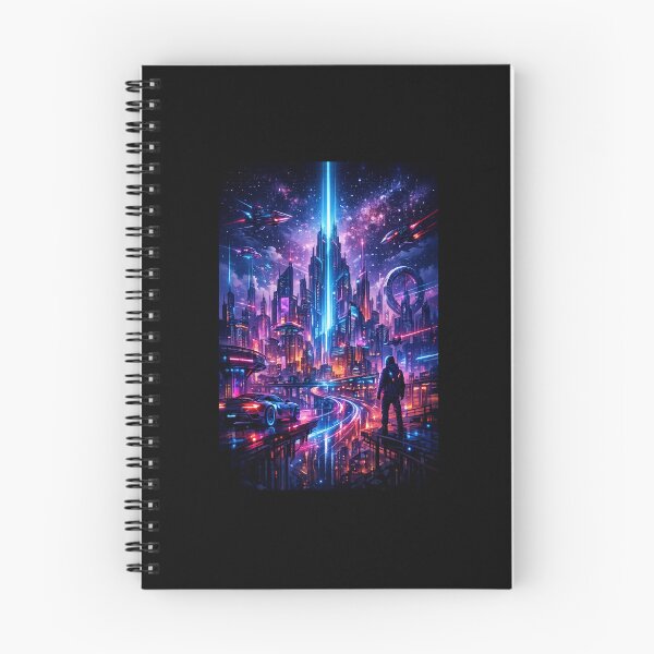 Item preview, Futuristic Cyber Skyline designed and sold by Pixolon.