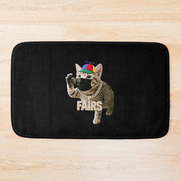 Item preview, Funny Fairs Meme Cat Propeller Hat Funny Art designed and sold by elderberry.