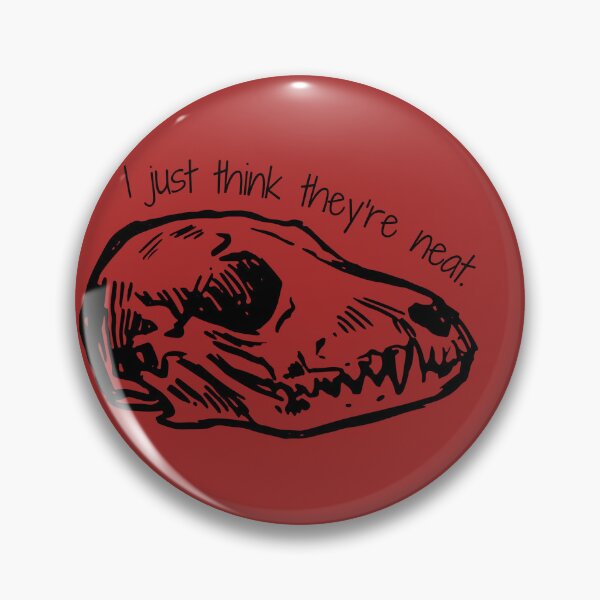 Item preview, I Just Think They’re Neat Skull Design designed and sold by Vileprint.
