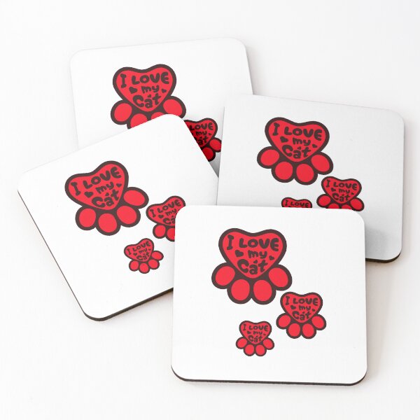 Item preview, Red Heart Paw Cat Lover. designed and sold by printeGear.