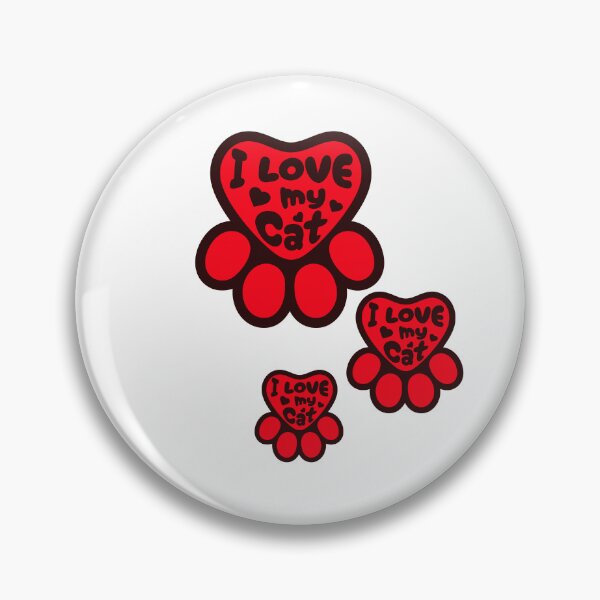 Item preview, Red Heart Paw Cat Lover. designed and sold by printeGear.