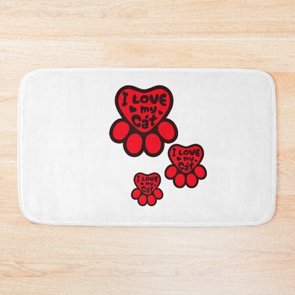 Item preview, Red Heart Paw Cat Lover. designed and sold by printeGear.