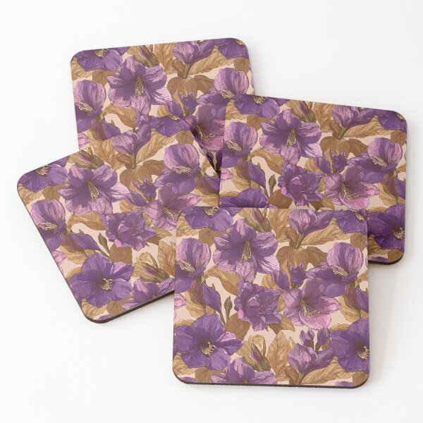 Item preview, Minimalistic Amaryllis Flower  - Birth Flower Pattern   - Valentine Gifts For Girlfriend designed and sold by RoyalStarsPatts.