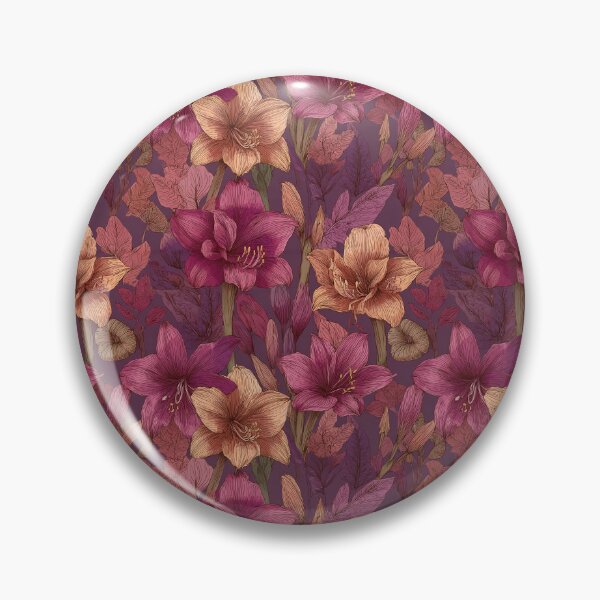 Item preview, Fresh Amaryllis Print - Hawaiian Flower Pattern   - Valentine Gifts For Husband designed and sold by RoyalStarsPatts.
