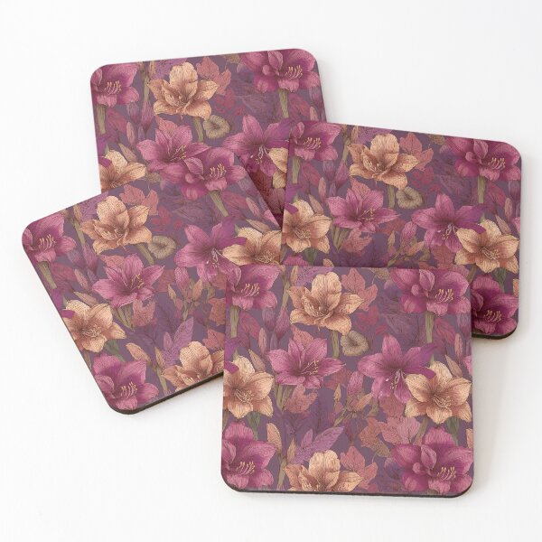 Item preview, Fresh Amaryllis Print - Hawaiian Flower Pattern   - Valentine Gifts For Husband designed and sold by RoyalStarsPatts.