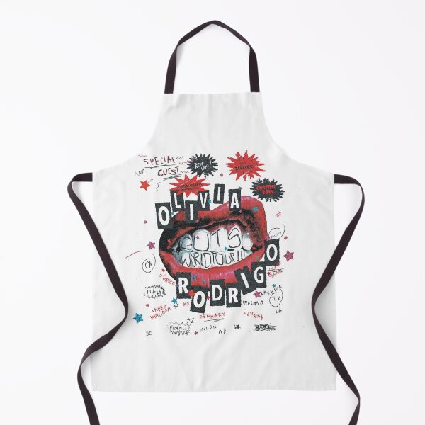 Item preview, Olivia GUTS World Tour Fan Art Poster – Punk Collage Lips Graphic Print designed and sold by gringoods.