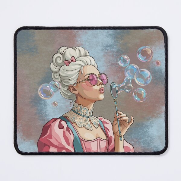 Item preview, Princess Bubbles Rococo Style Coquette Art designed and sold by DoodlingMissy.