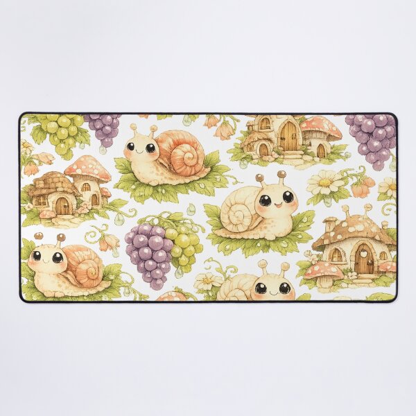 Item preview, Cute Snails, Mushroom Houses and Grape Garden designed and sold by kyrasolis.