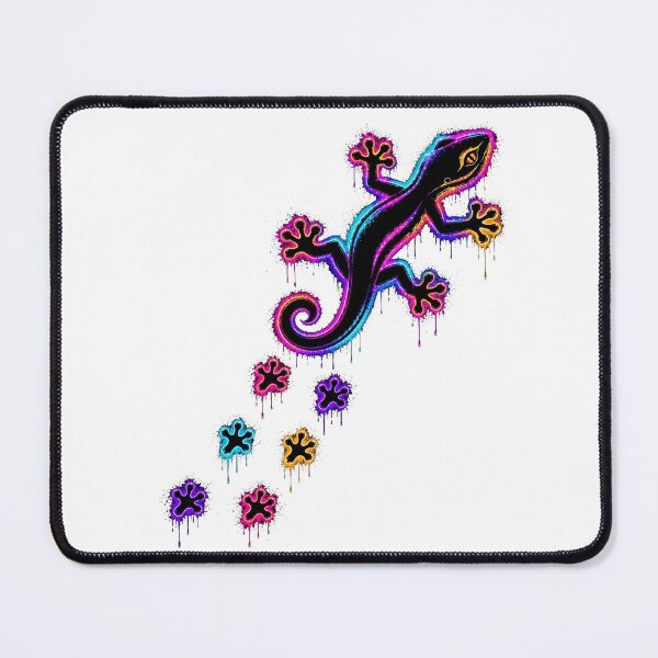Item preview, neon salamander designed and sold by ArtyStocks.