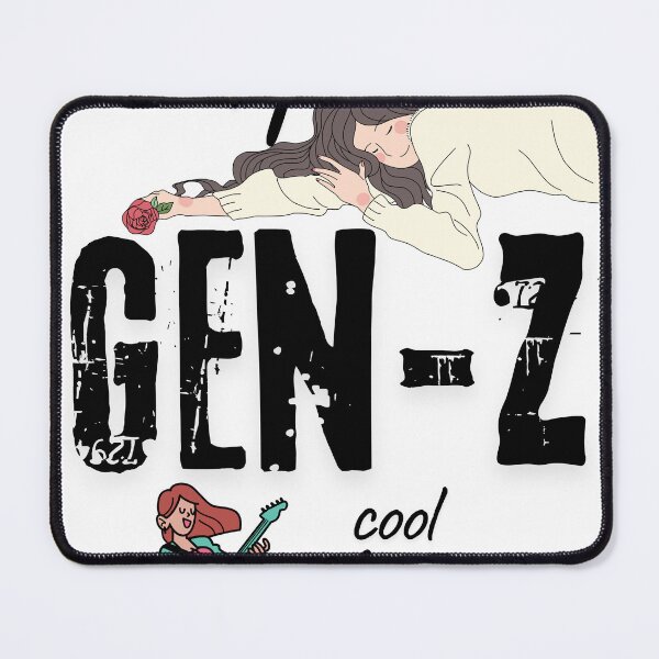 Item preview, Gen Z Low Energy Cool Vibes Aesthetic Design designed and sold by Greatimeshop.